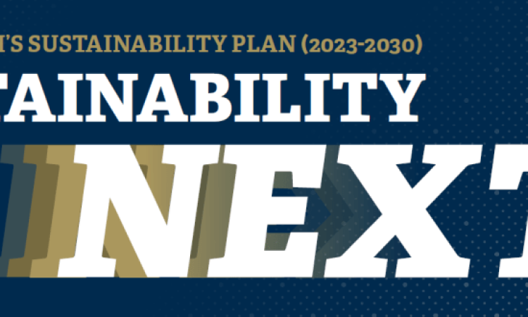 A graphic that says Sustainability Next