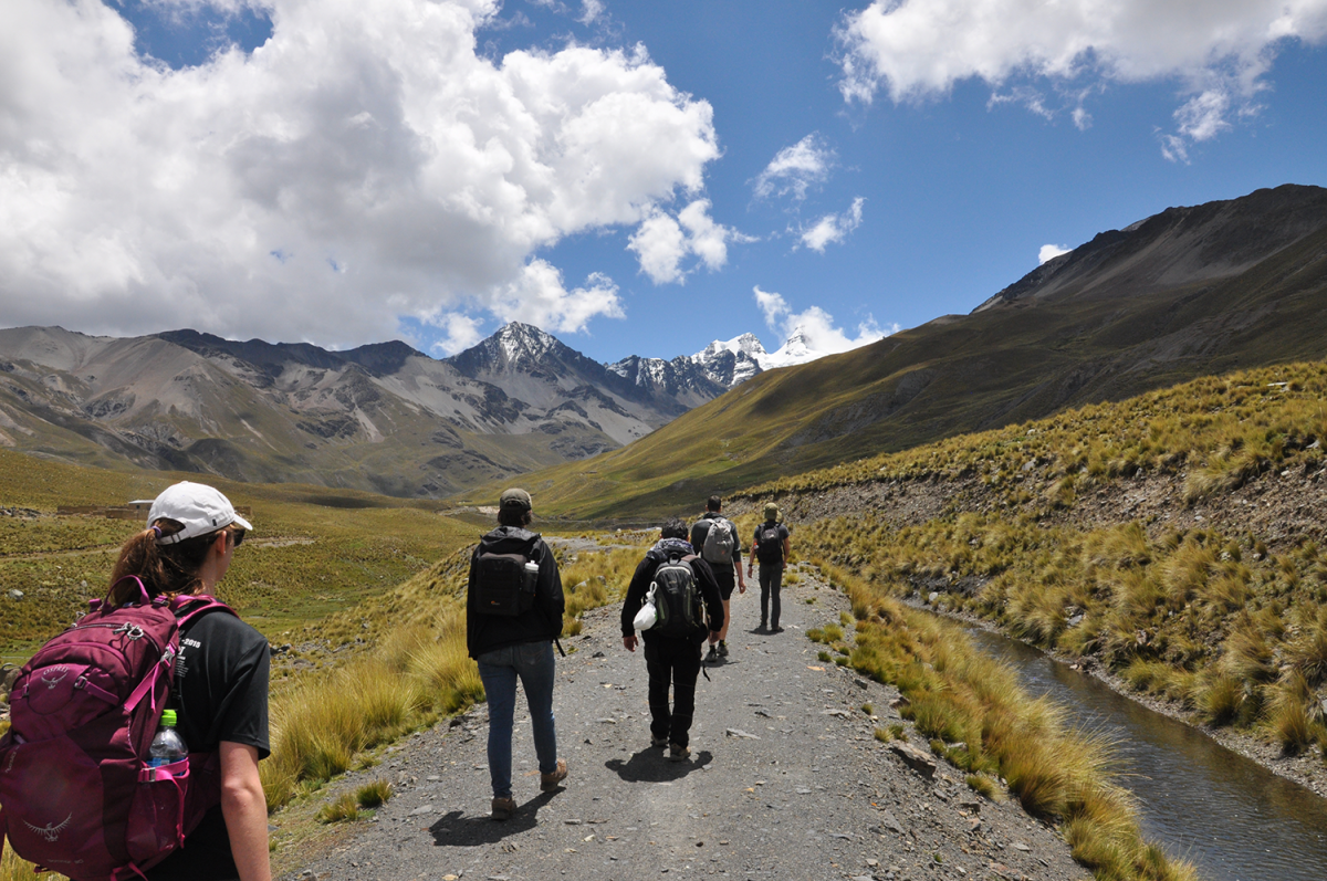 Hiking in Bolivia