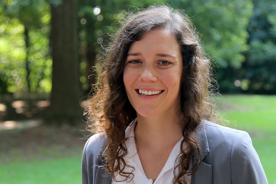 Assistant Professor Jennifer Kaiser. (Photo: Joshua Stewart)